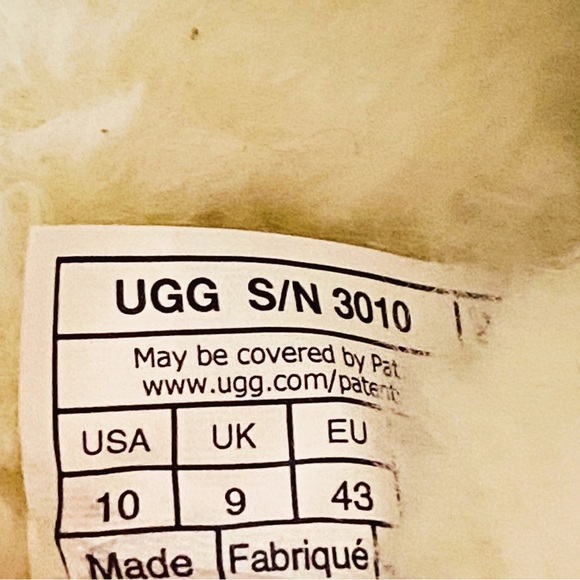 UGG Kenton Men's Slippers Sz 10 M Deep Teal Suede Slipper Sheepskin Fur Shoes - Picture 13 of 13